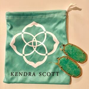 Amazonite Kendra Scott Drop Earrings